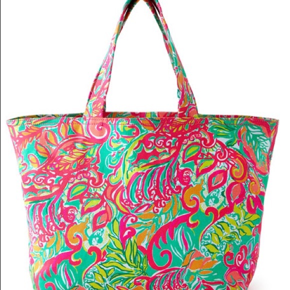Lilly Pulitzer Canvas Tote - Picture 6 of 6
